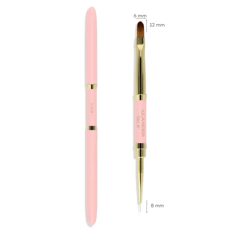 Julia Nessa  Slim-Gel Brush 6mm/8mm