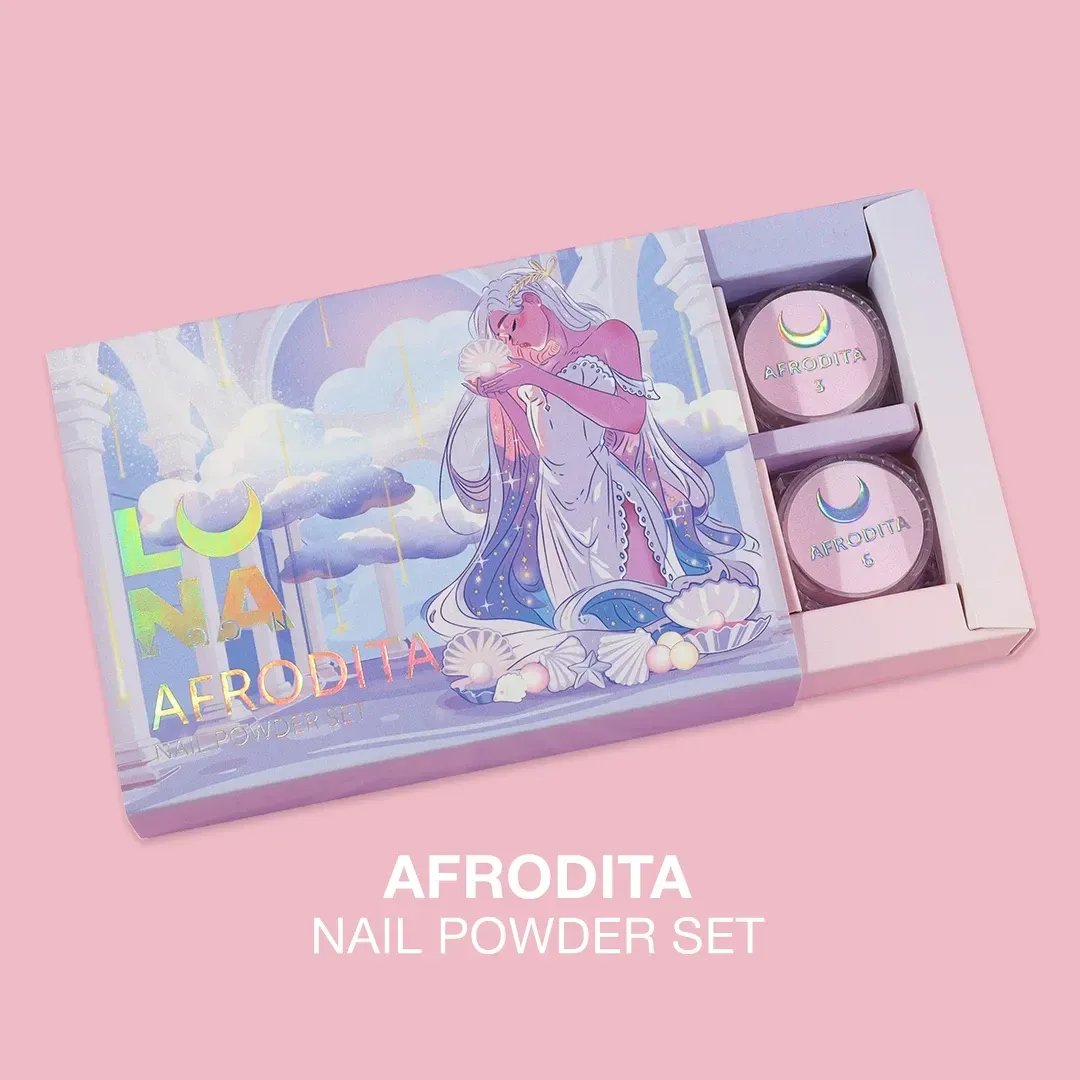 Luna Moon Afrodita Nail Powder Set