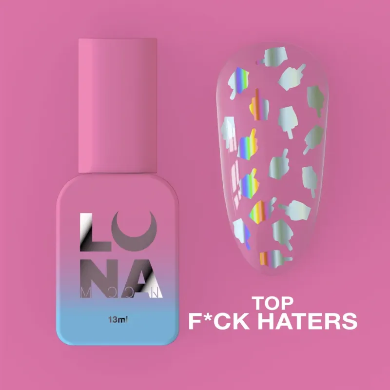 Luna Moon Top Coat F*ck Haters 13 ml