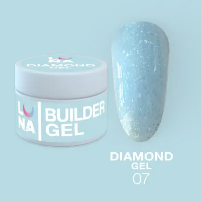 Luna Moon Diamond Gel 7.  (15ml)