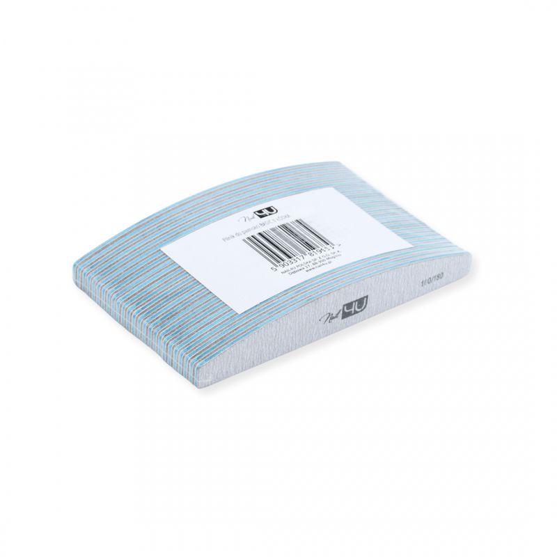 Nail4U  Basic  Nail File  Naked 180/180(25 stuk)