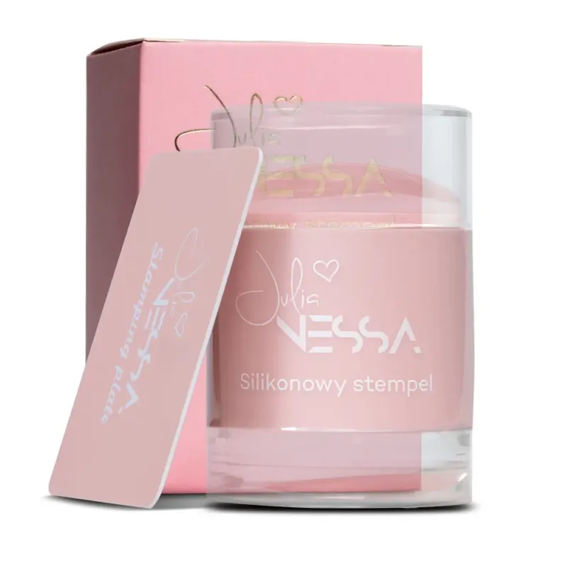 Julia Nessa Silicone stamp + stamping card