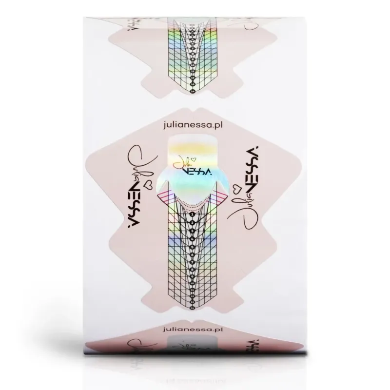 Julia Nessa Holo Nails Forms 500 stuk
