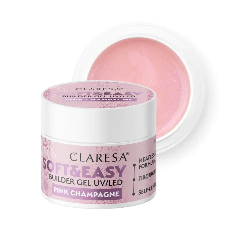 Claresa Builder Gel Soft &Easy Pink Champagne 45g