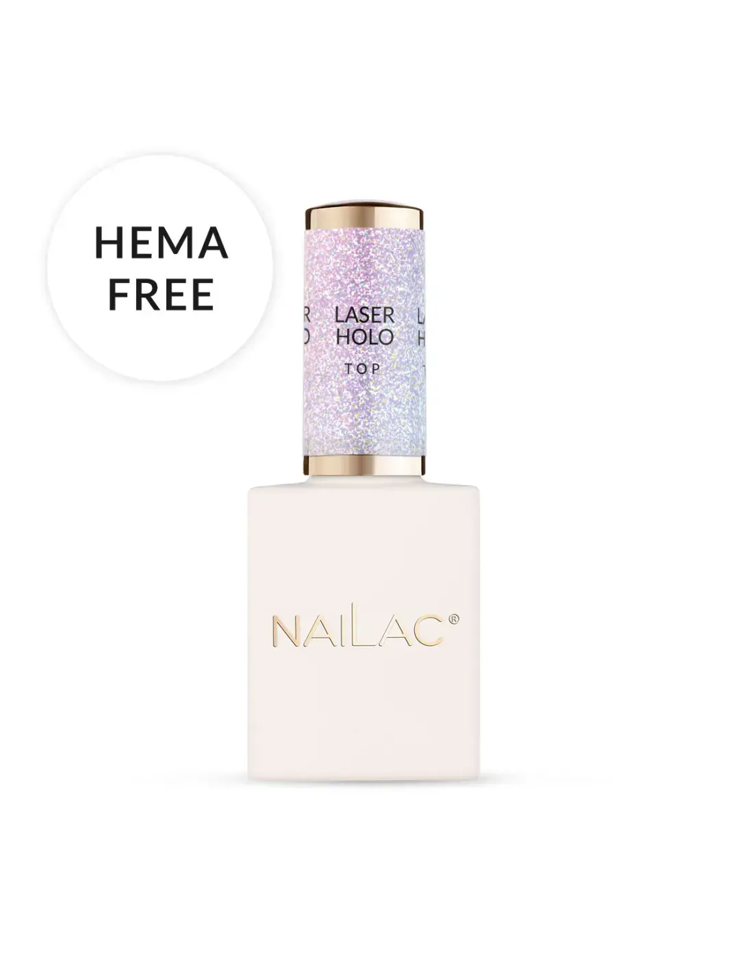 Nailac Laser Holo Top Coat 10ml