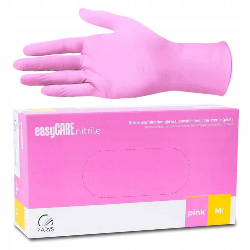 Nitrille Handschoenen M Pink