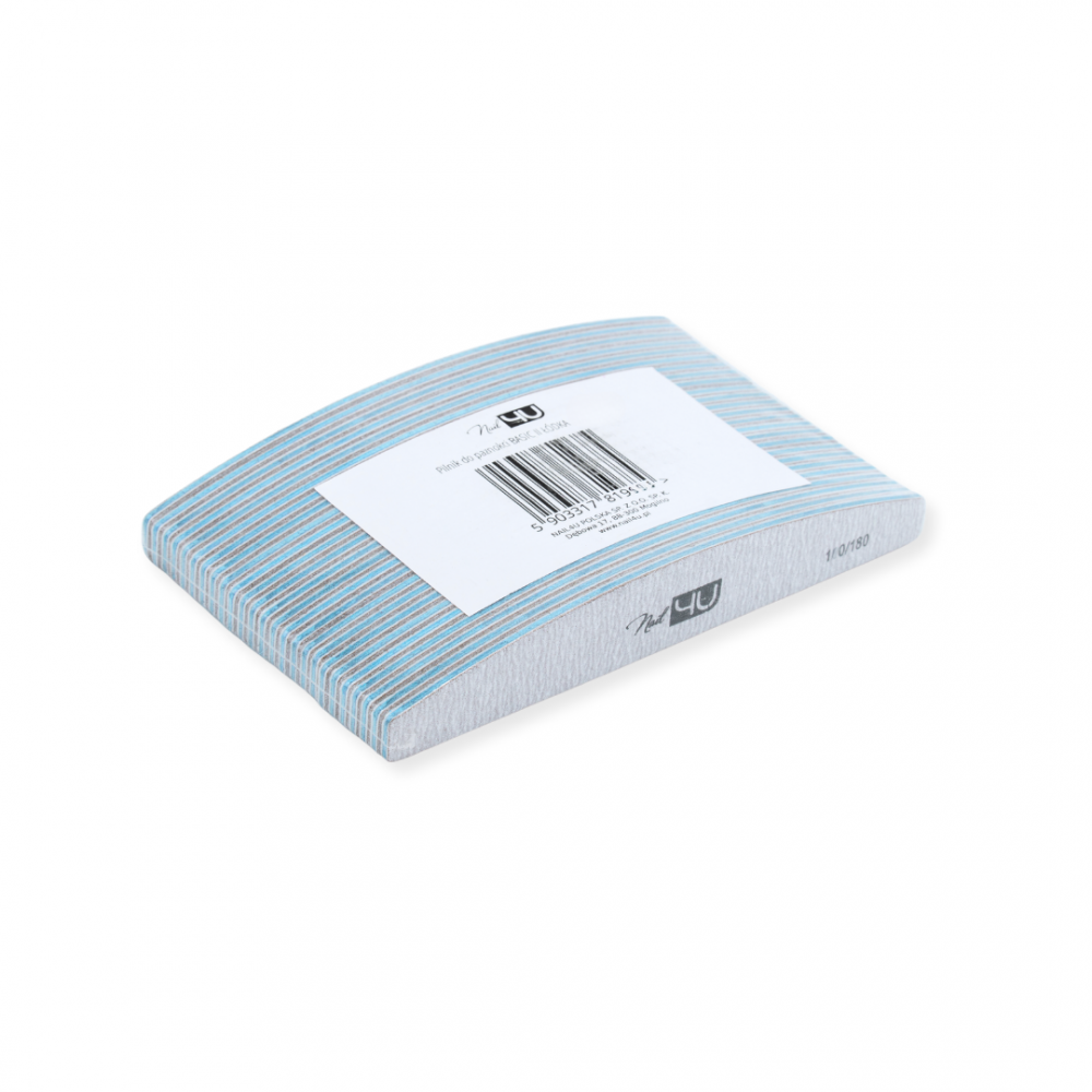 Nail4U  Basic  Nail File  Naked 180/180(25 stuk)