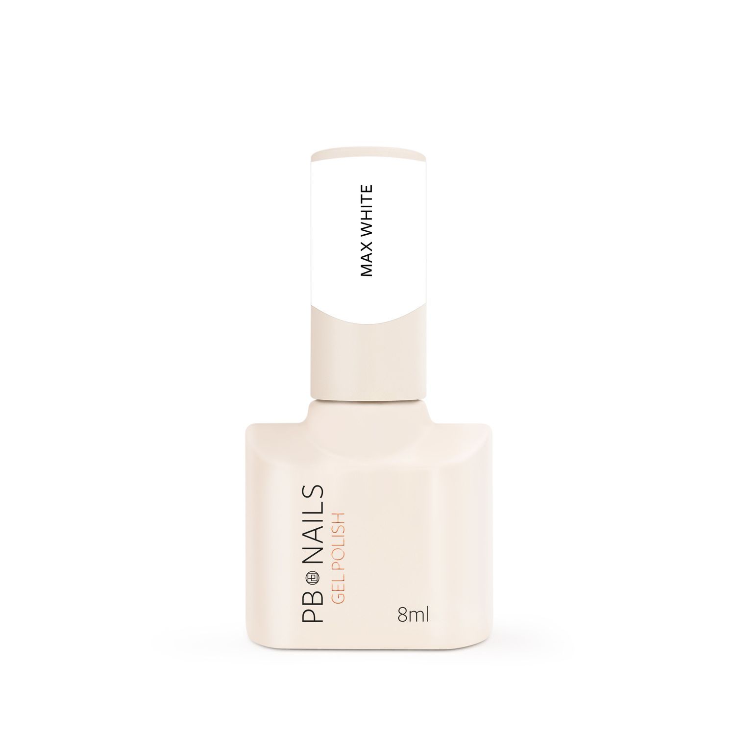 PB Nails Gel Polish Max White  8ml