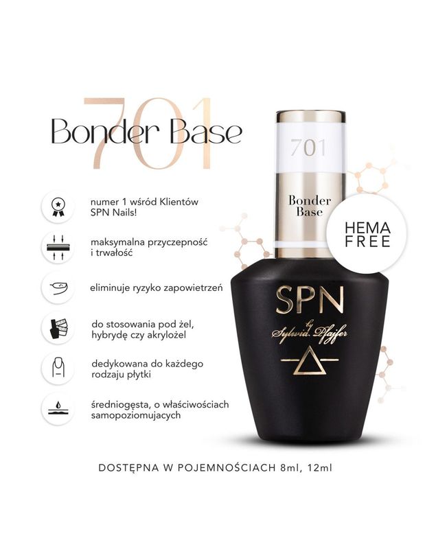 SPN Nails Bonder Base 701 (12ml)