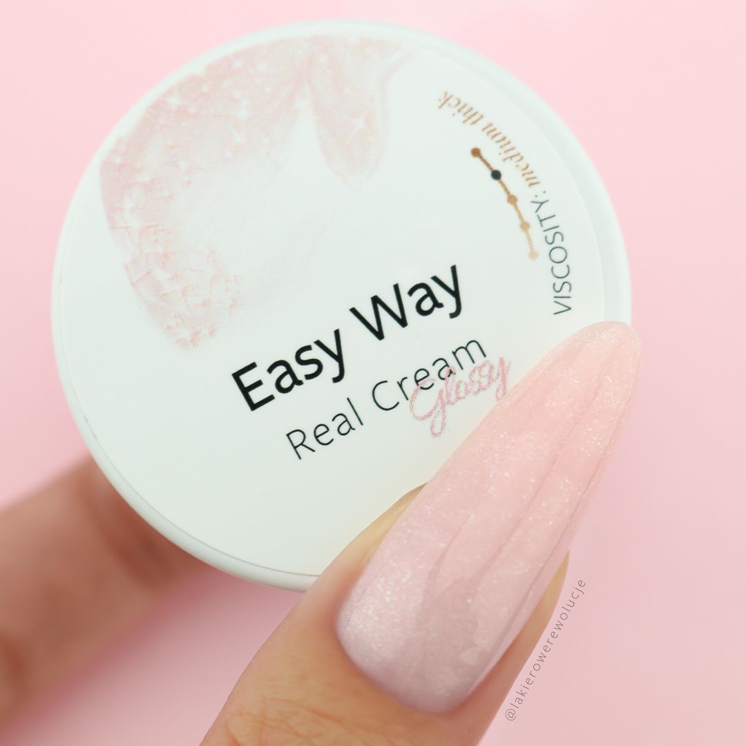 PB Nails - Self-Levelling Gel - Easy Way - Real Cream Glossy 50g