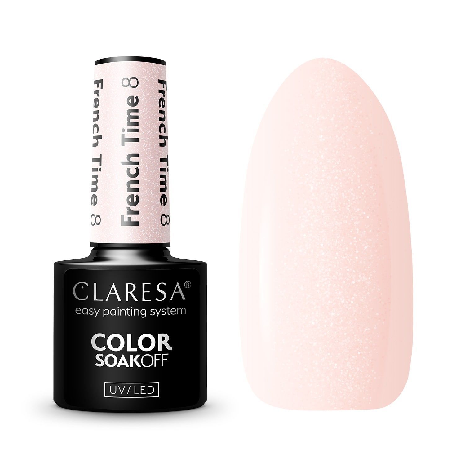 Claresa Gel Polish French Time 8