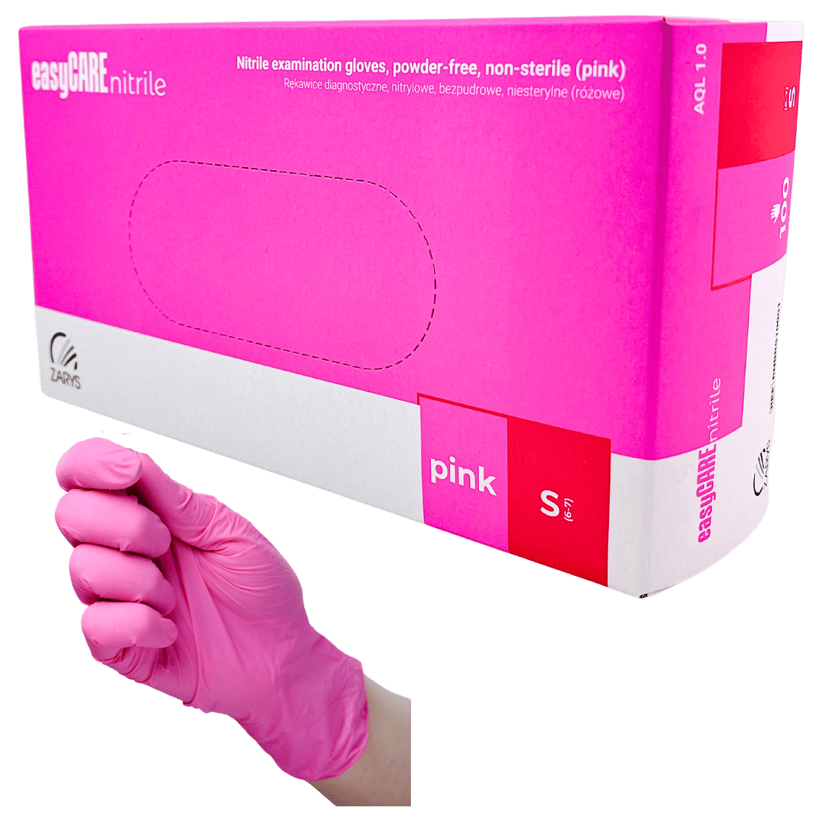 Nitrille Handschoenen S Pink
