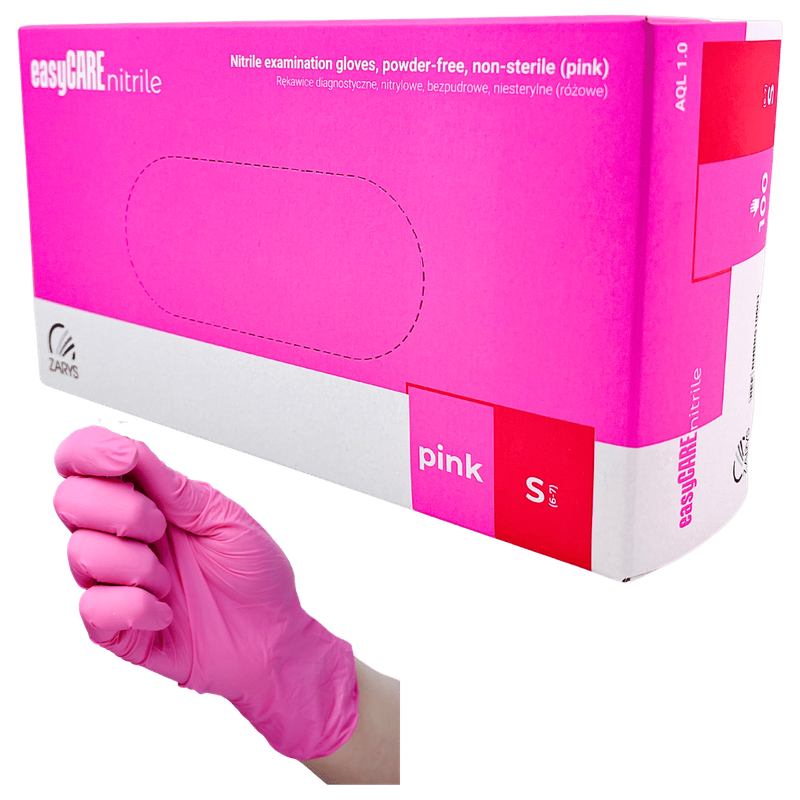 Nitrille Handschoenen S Pink
