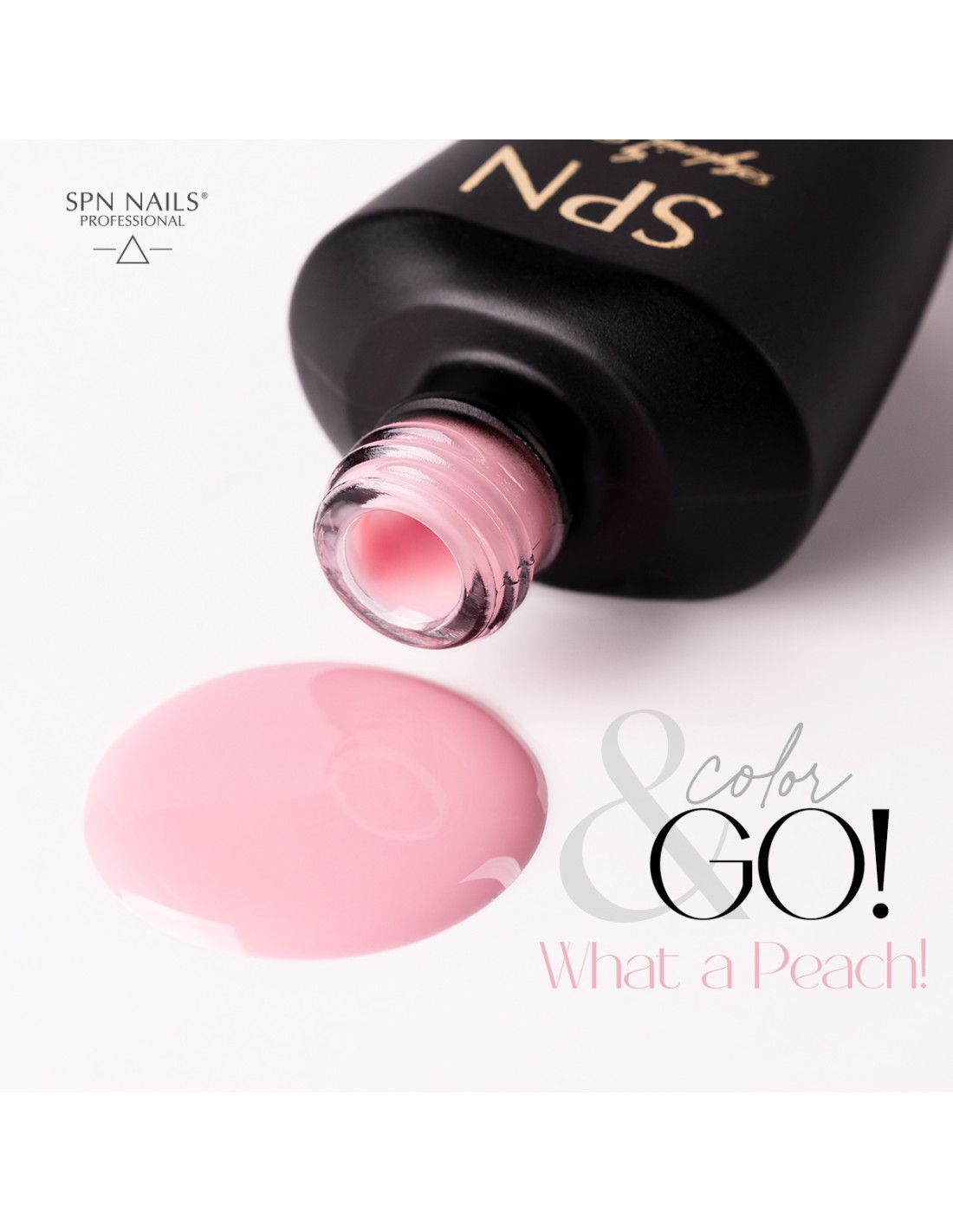 SPN Nails Rubber Base What a Peach 10 ml