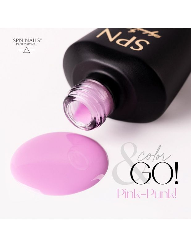 SPN Nails Rubber Base Pink- Punk 10 ml