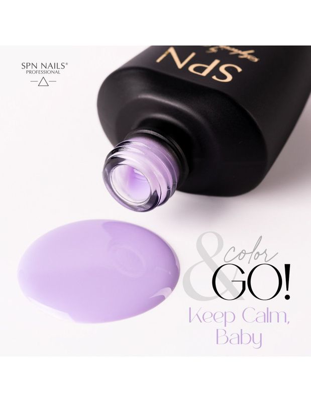 SPN Nails Rubber Base Keep Calm Baby 10 ml