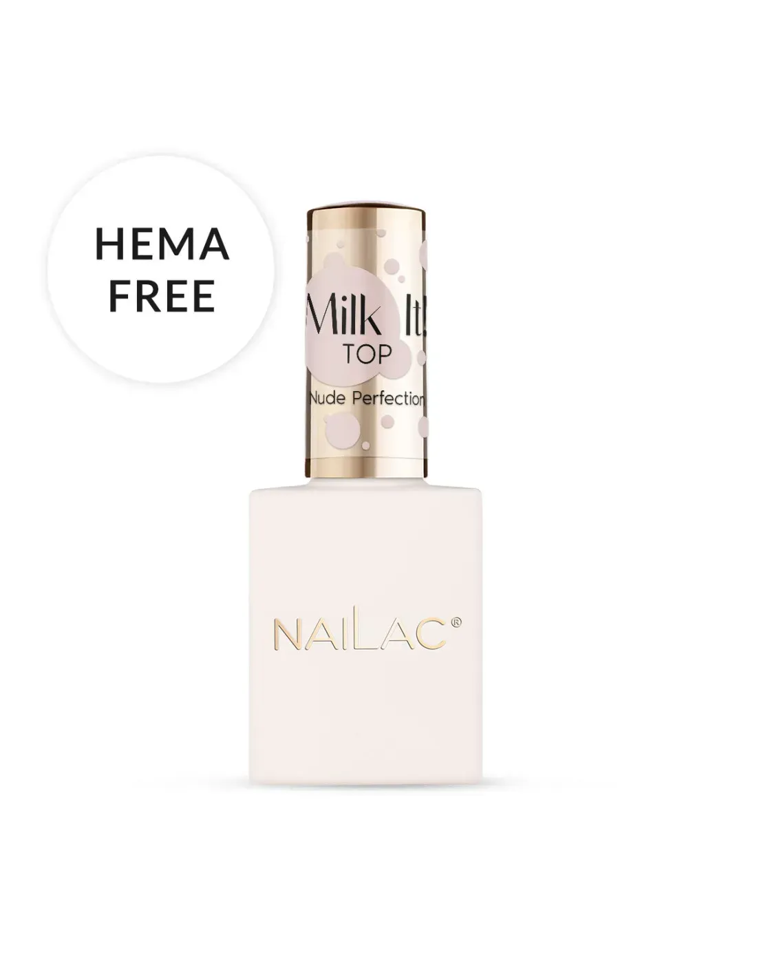 Nailac Top Coat Milk It ! Can i Call You Rose?   10ml