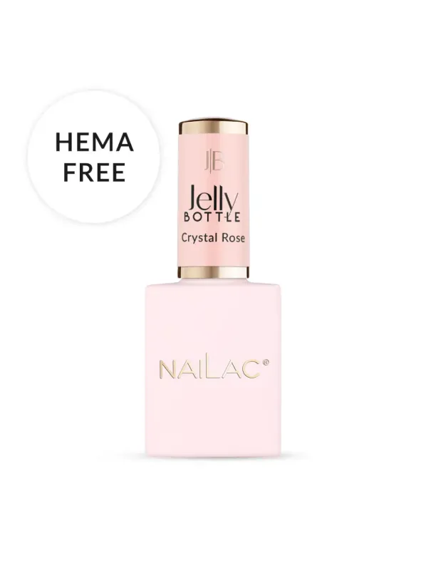 Nailac Jelly Bottle Crystal Rose 10ml