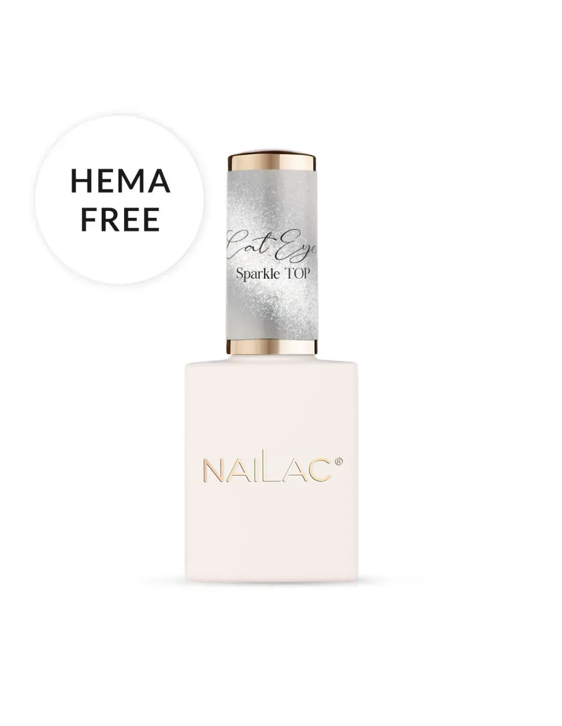 Nailac Top Coat  Cat Eye Sparkle 10ml