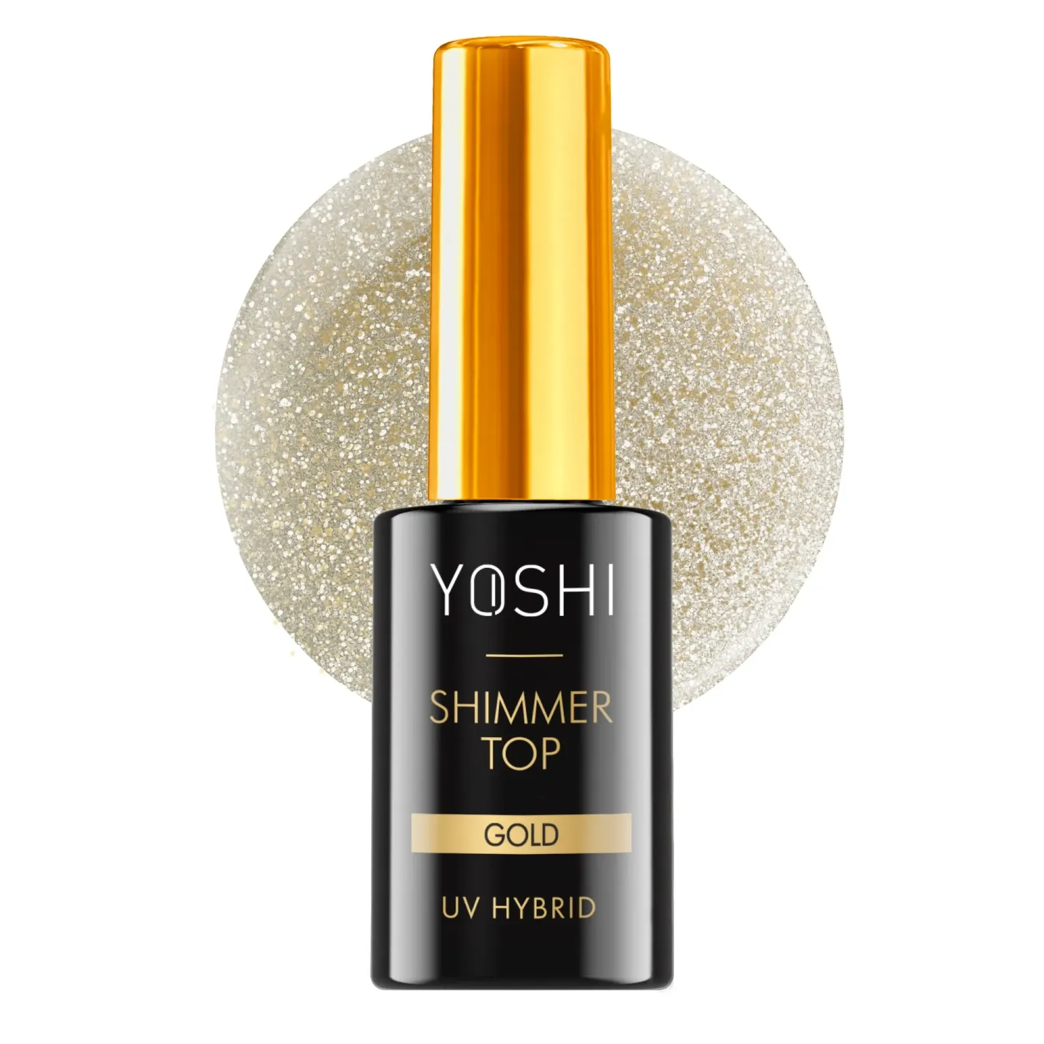 Yoshi Shimmer Top Coat Gold 10 ml