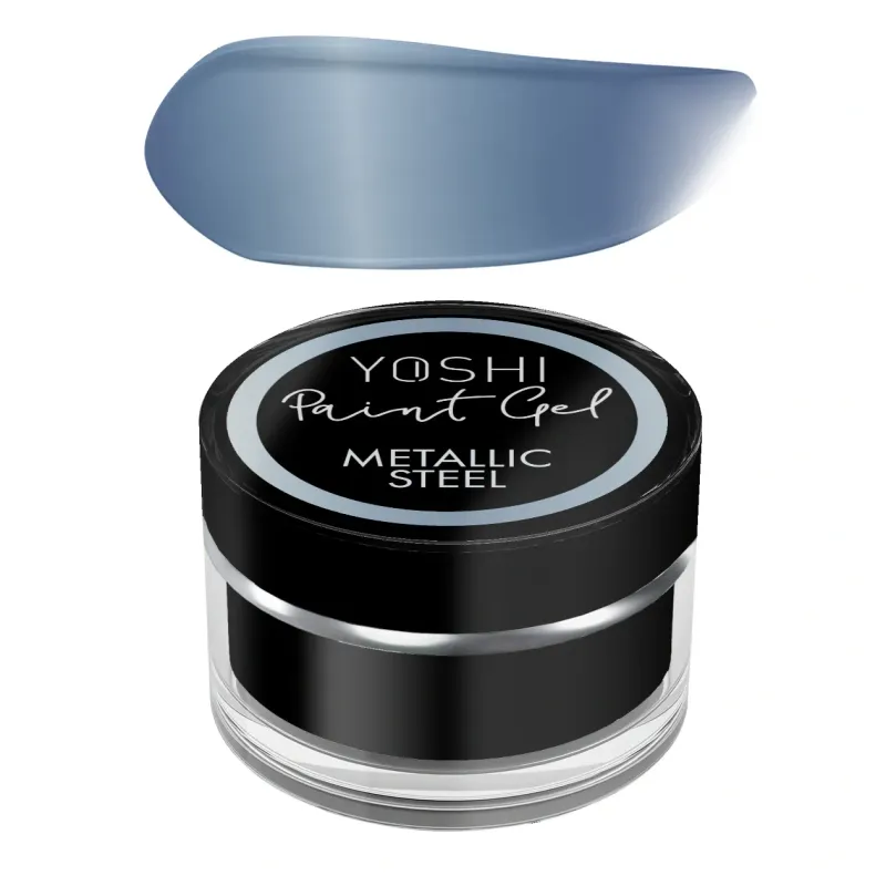 Yoshi Paint Gel Metalic Steel