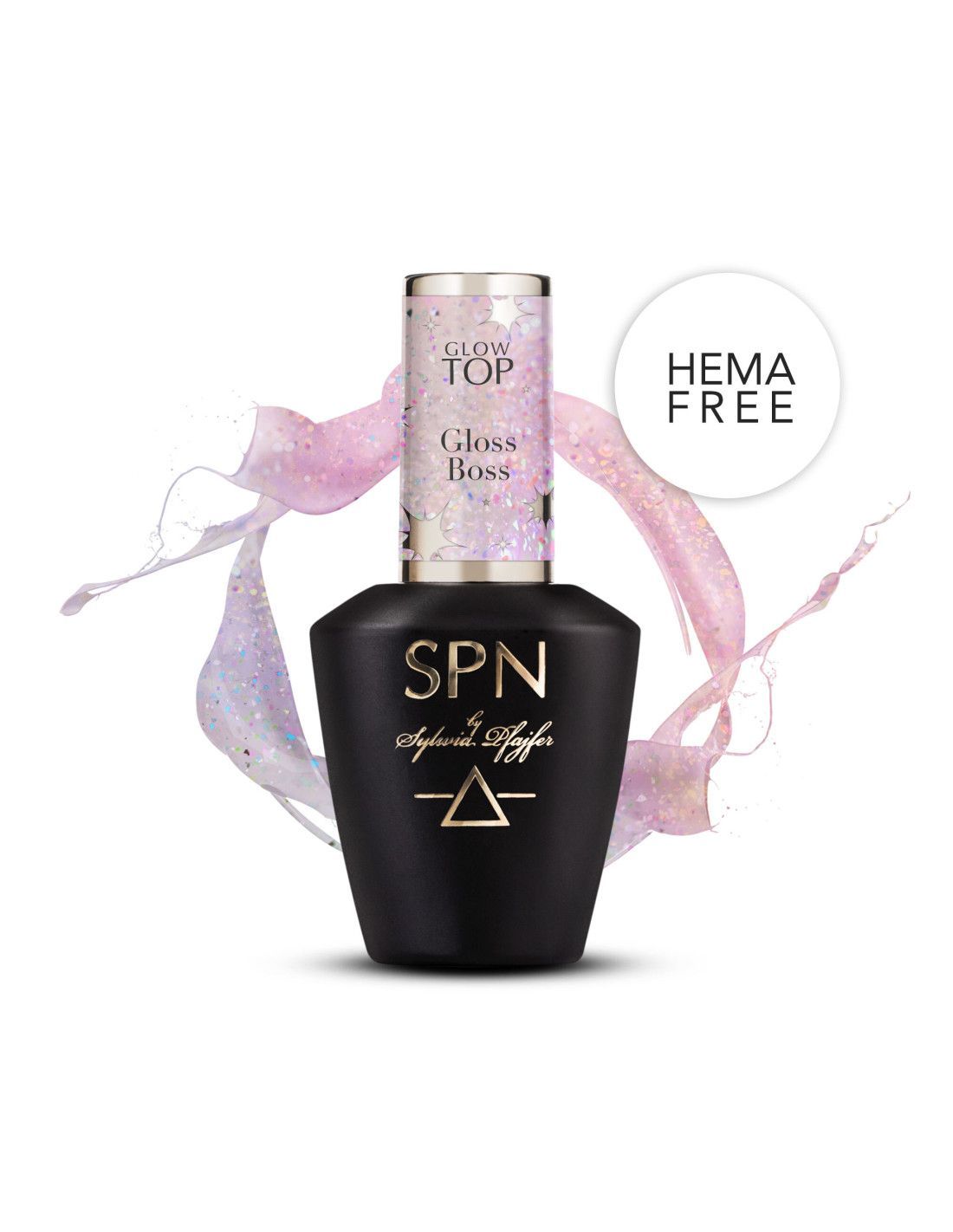 SPN Nails  Glow Top Coat Gloss Boss 10 ml