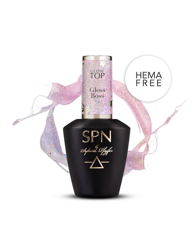 SPN Nails  Glow Top Coat Gloss Boss 10 ml
