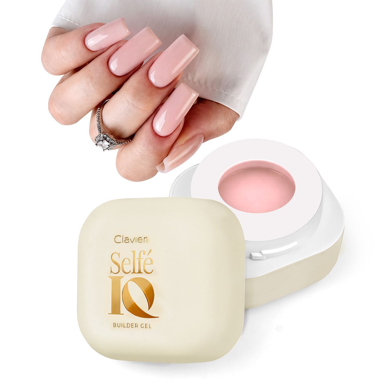 Clavier Self Leveling Builder Gel Selfie IQ Iconic Pink 50g