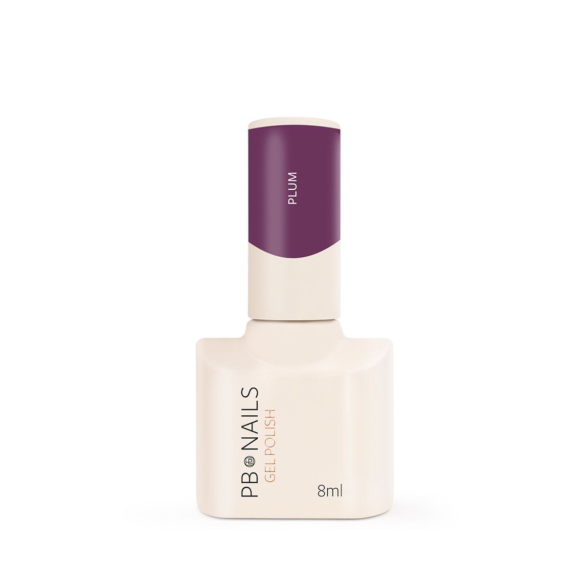 PB Nails Gel Polish Plum 8ml