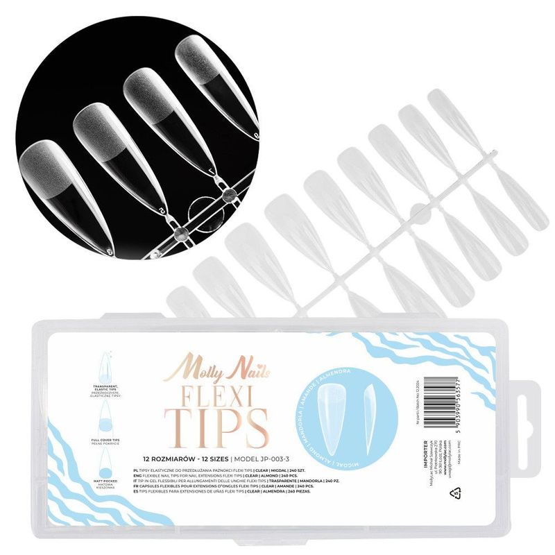 Molly Nails Flexi Tips Almond 240st