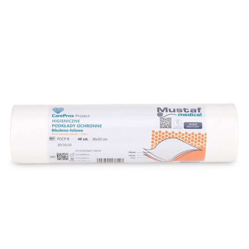 Disposable medical roll white 30x50