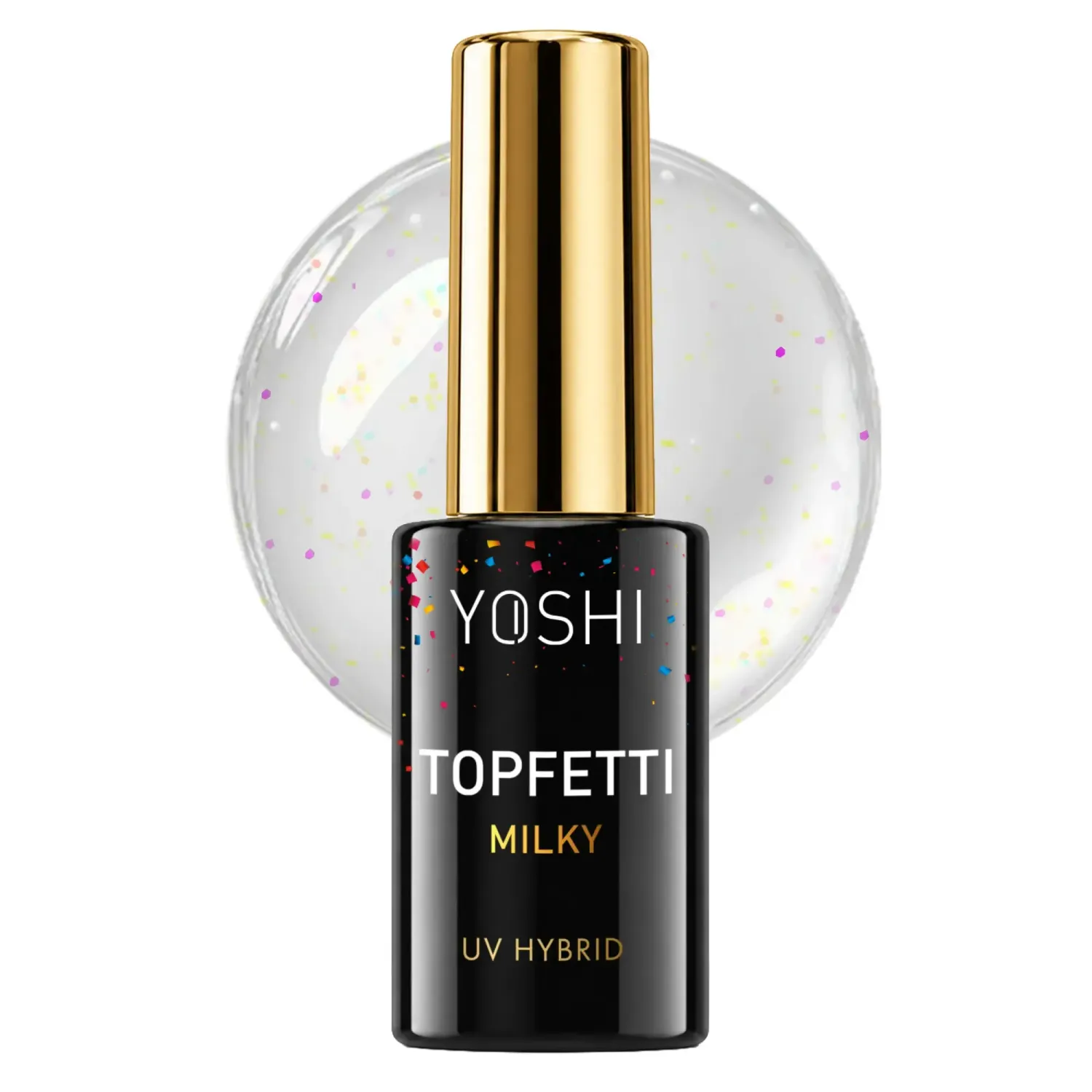 Yoshi Top Coat Topfetti Milky 10 ml