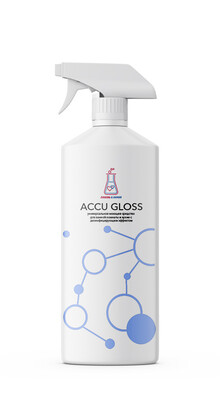 Универсальное моющее средство для ванной комнаты и кухни Accu Gloss с дезинфицирующим эффектом