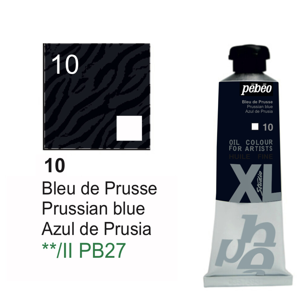 XL Studio Oil Colors Fine - Prussian blue No. 10, 37 ml Tube XL Studio Oil Colors Fine - Prussian blue No. 10, 37 ml Tube