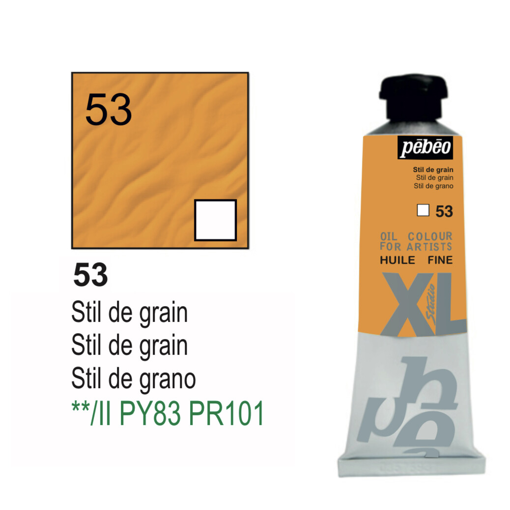 Pebeo XL Studio Oil Colors Fine - Stil de grain No. 53, 37 ml Tube Pebeo XL Studio Oil Colors Fine - Stil de grain No. 53, 37 ml Tube