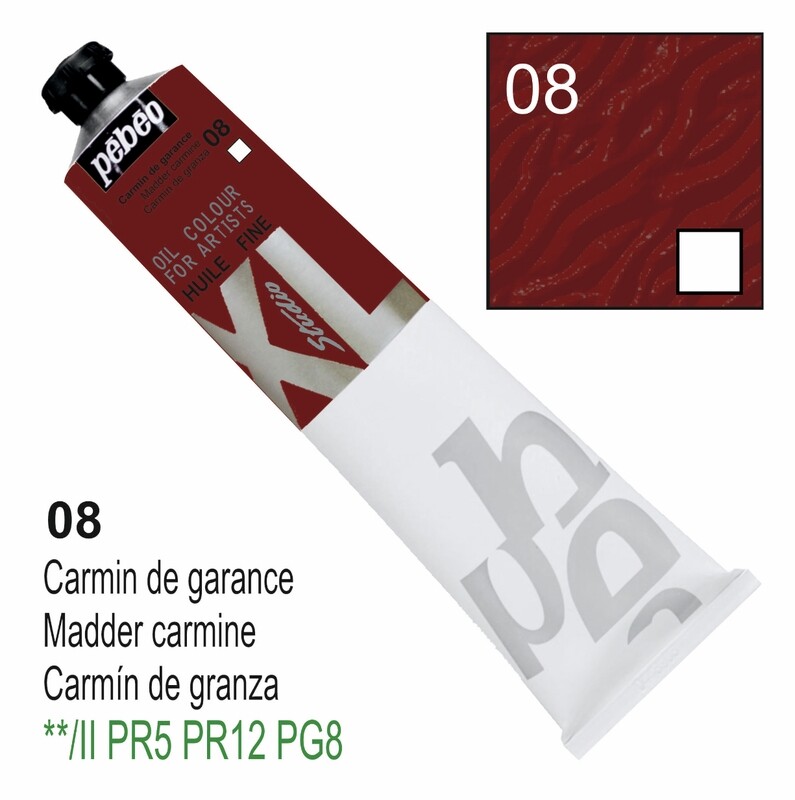 XL Studio Oil Colors Fine - Madder carmine No. 08, 200 ml Tube
