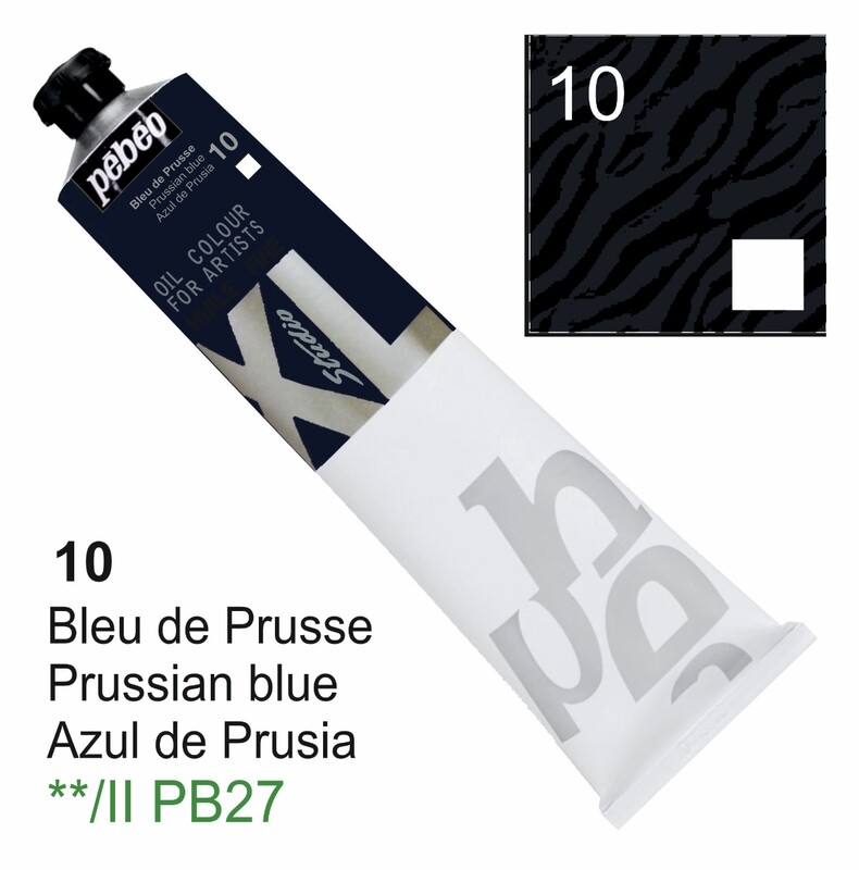 XL Studio Oil Colors Fine - Prussian blue No. 10, 200 ml Tube