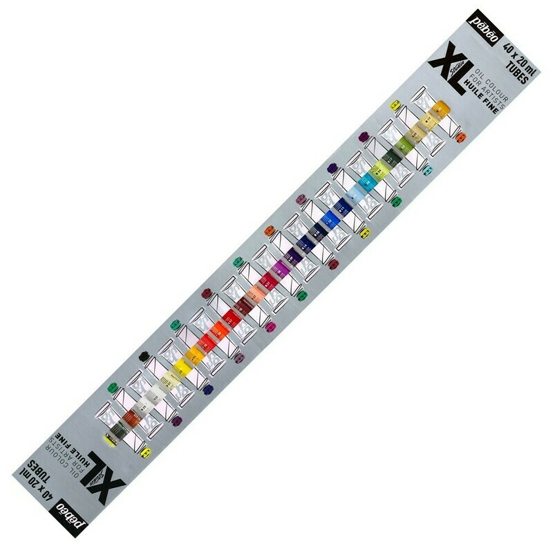 XL Oil Colors Set of 40 X 20 ml tubes