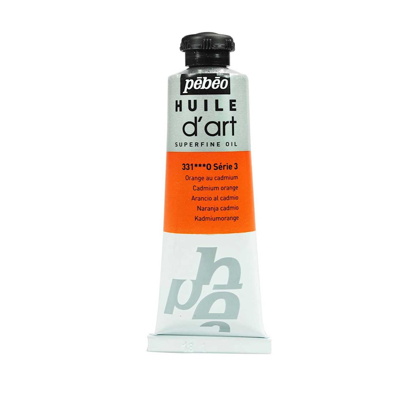 Pebeo d`Art Oil Colors Super Fine Cadmium orange No. 331, Series 3, 37 ml