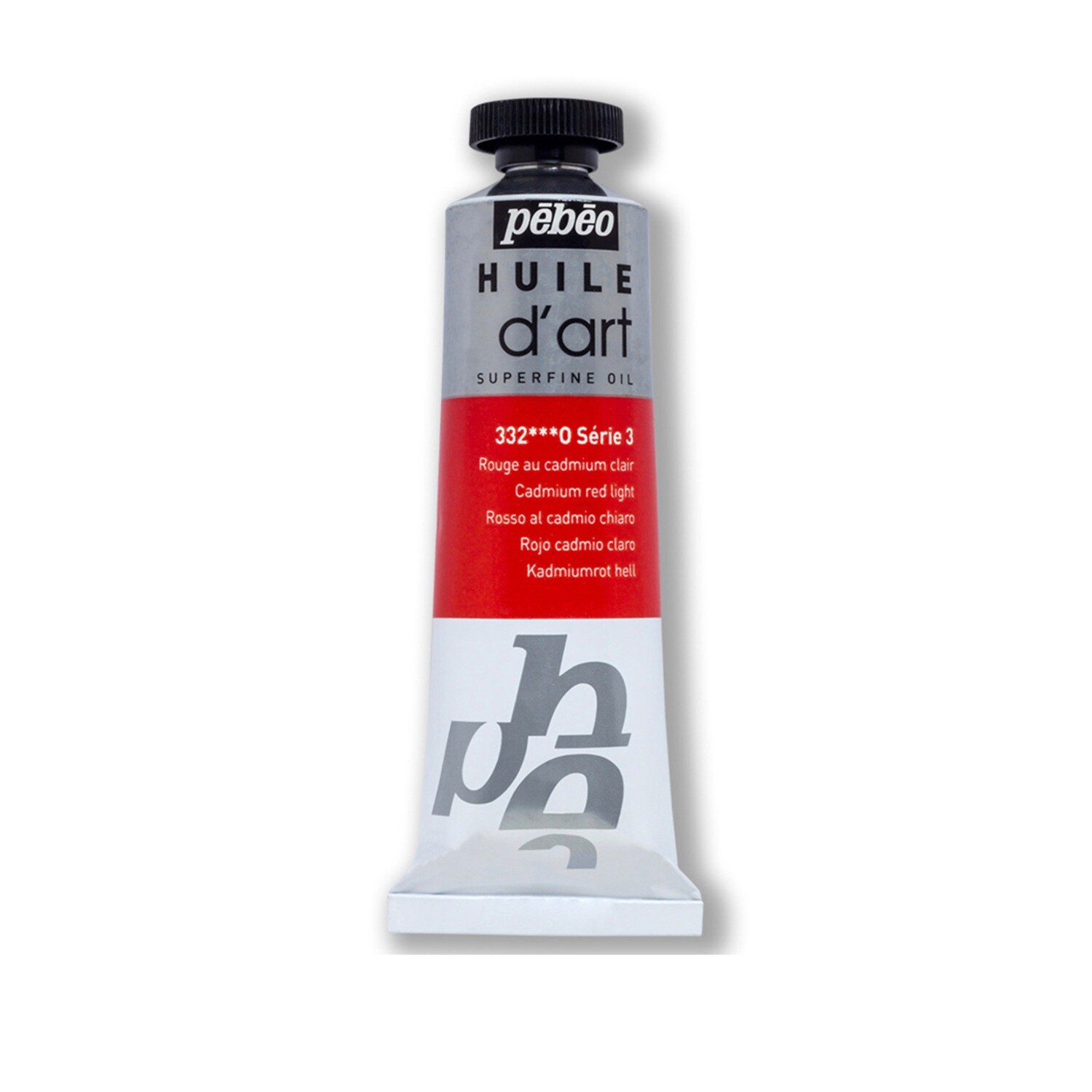 Pebeo d`Art Oil Colors Super Fine Cadmium red light No. 332, Series 3, 37 ml