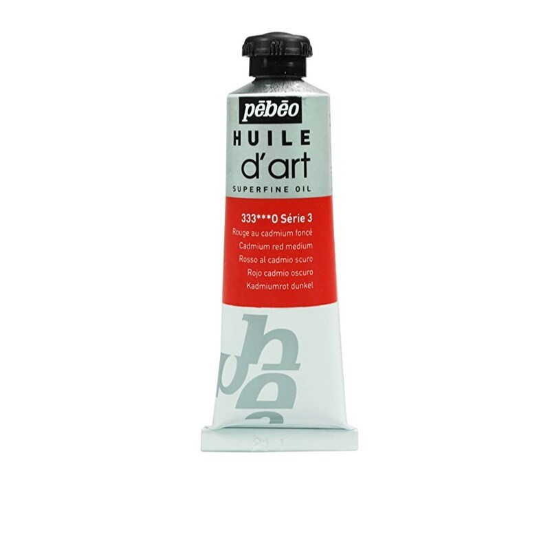 Pebeo d`Art Oil Colors Super Fine Cadmium red medium No. 333, Series 3, 37 ml