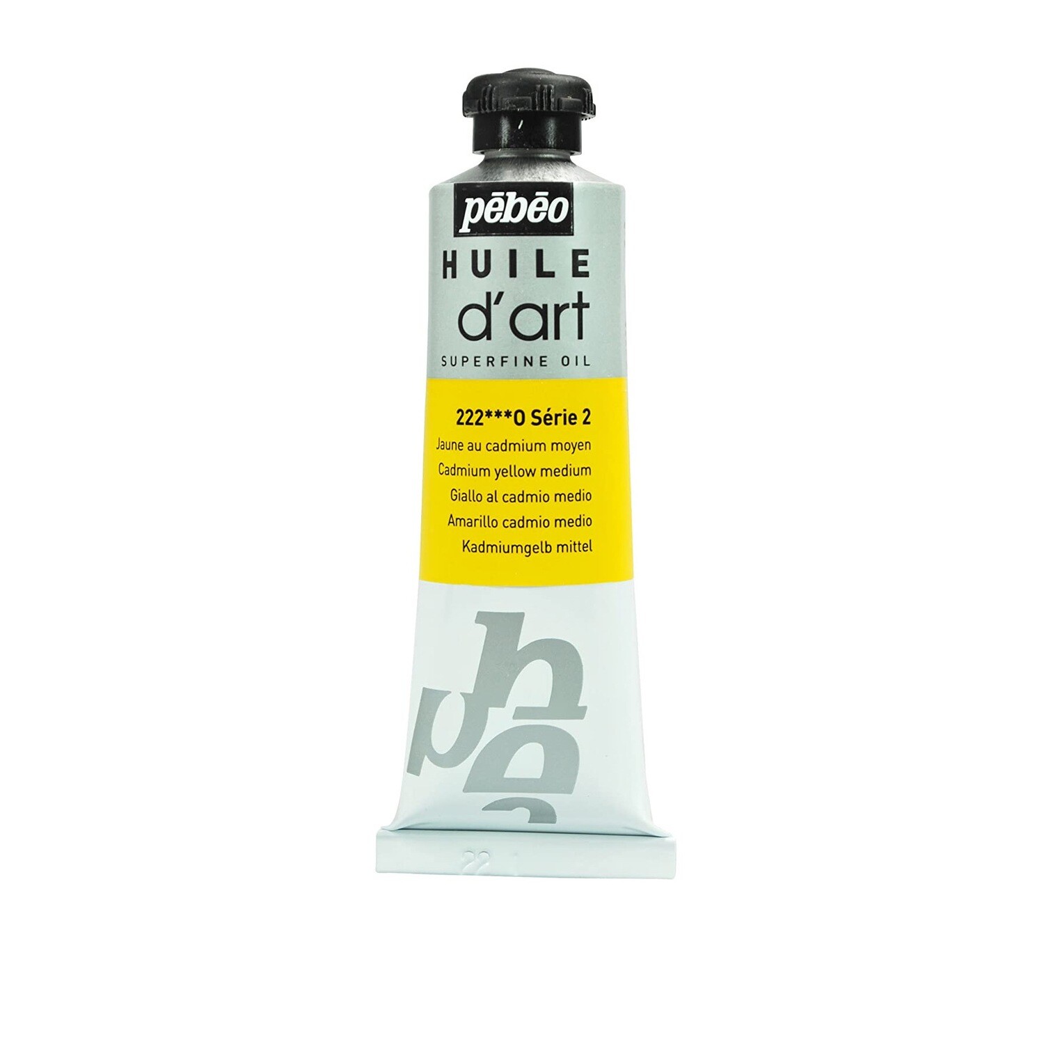 Pebeo d`Art Oil Colors Super Fine Cadmium yellow medium No. 222, Series 2, 37 ml