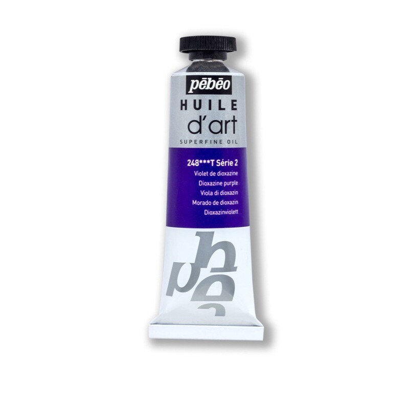 Pebeo d`Art Oil Colors Super Fine Dioxazine purple No. 248, Series 2, 37 ml