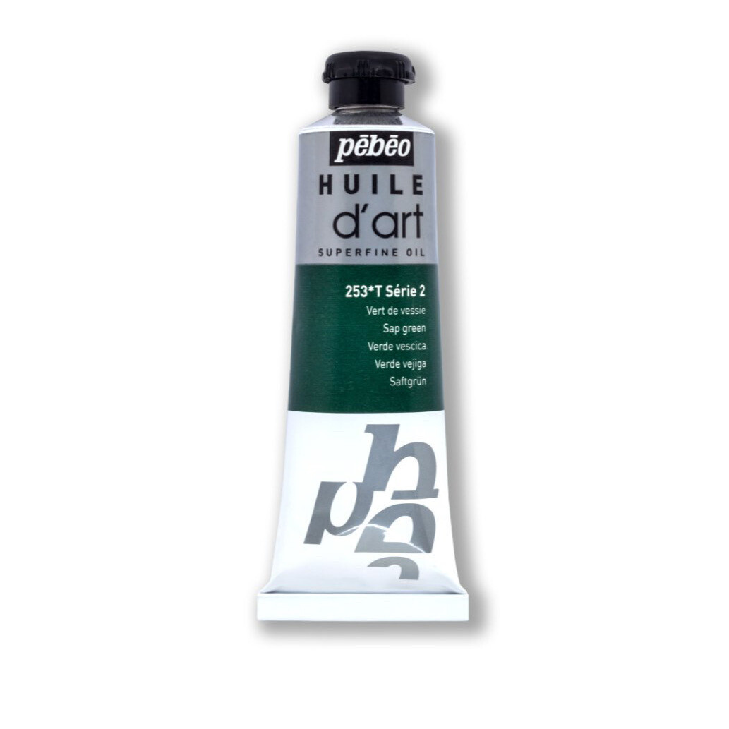 Pebeo d`Art Oil Colors Super Fine Sap green No. 253, Series 2, 37 ml