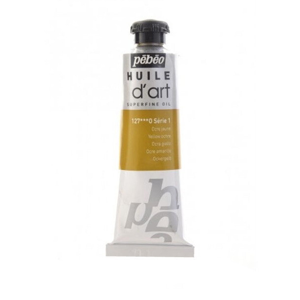 Pebeo d`Art Oil Colors Super Fine Yellow ochre No. 127, Series 1, 37 ml Pebeo d`Art Oil Colors Super Fine Yellow ochre No. 127, Series 1, 37 ml