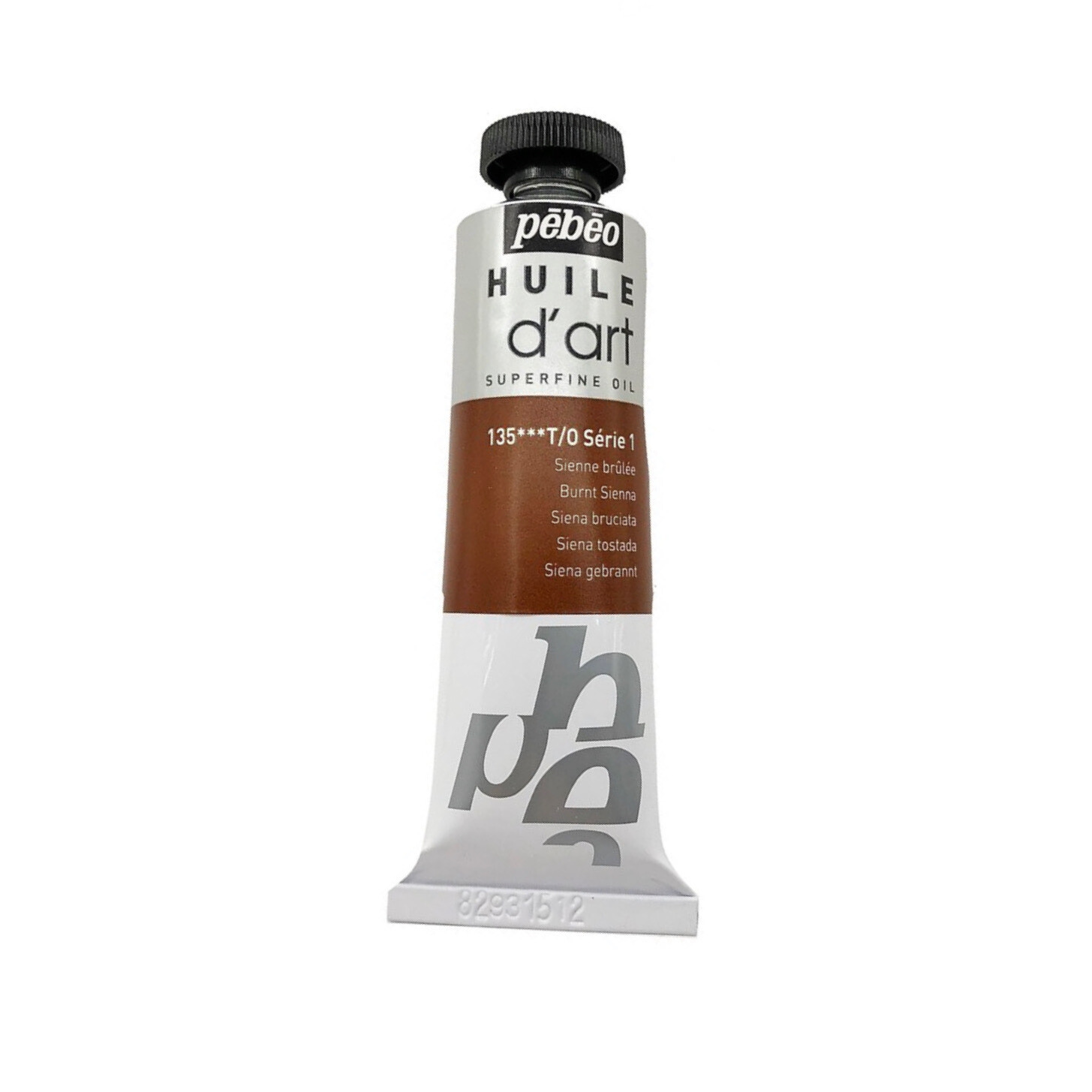 Pebeo d`Art Oil Colors Super Fine Burnt Sienna No. 135, Series 1, 37 ml Pebeo d`Art Oil Colors Super Fine Burnt Sienna No. 135, Series 1, 37 ml