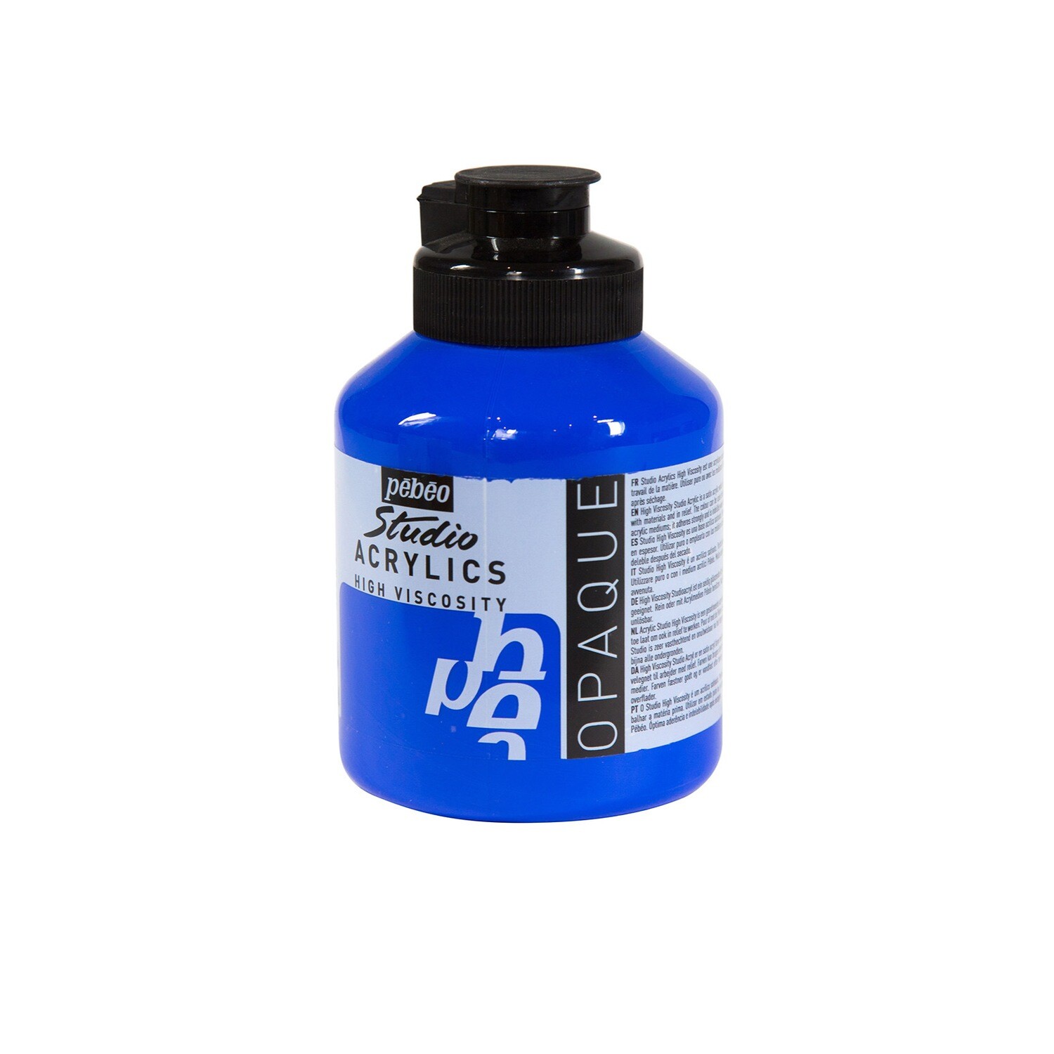 Studio Acrylics Fine Acrylic Opaque cobalt blue hue No. 14, 500 ml