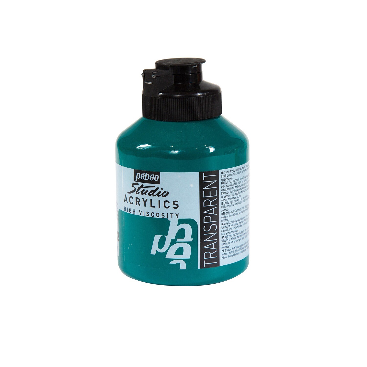 Studio Acrylics Fine Acrylic Phthalocyanine green No. 42, 500 ml