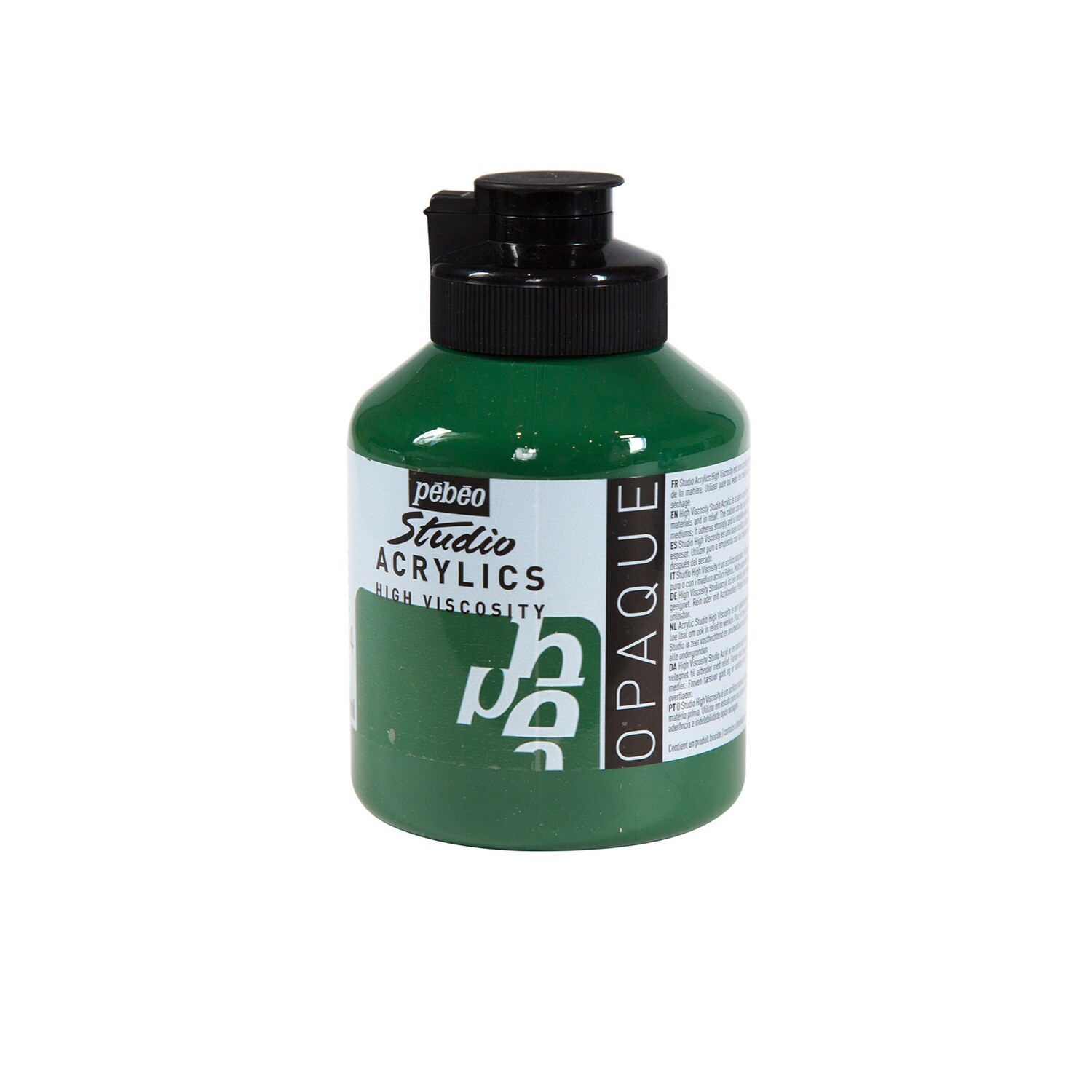 Studio Acrylics Fine Acrylic Hooker’s green No. 44, 500 ml