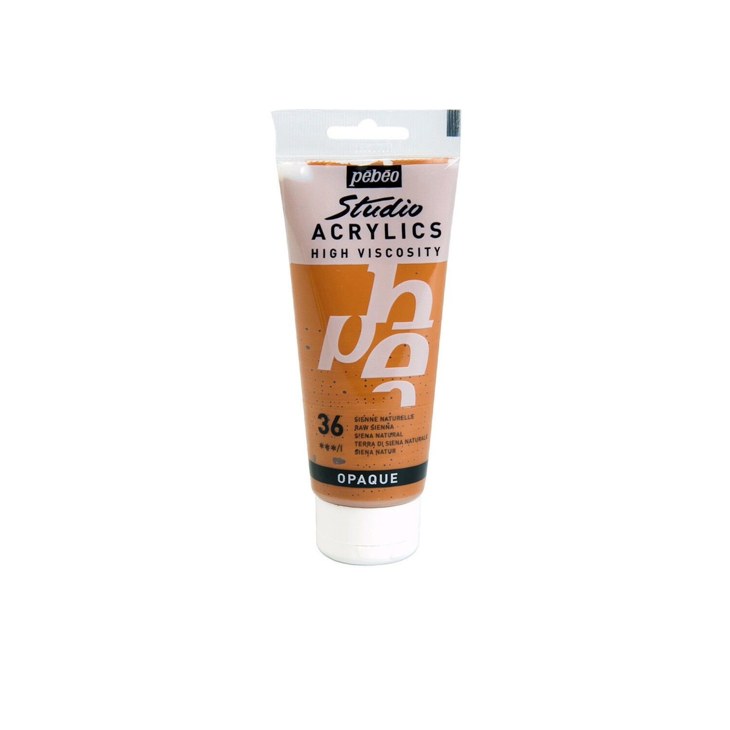 Studio Acrylics Fine Acrylic Raw Sienna No. 36, 100 ml